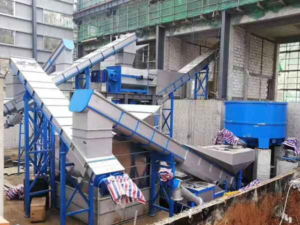 污泥輸送用無軸螺旋輸送機